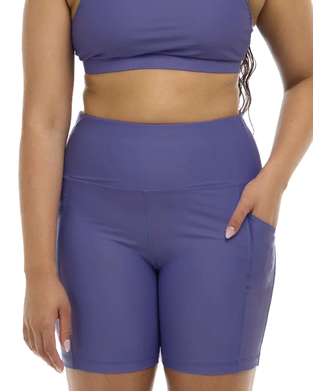 Don't Miss Out On Premium Yoga Wear Deals Smoothies Spin Cross-Over Bike Short - Iris Don't Miss Out On Premium Yoga Wear Deals Smoothies Spin Cross-Over Bike Short - Iris