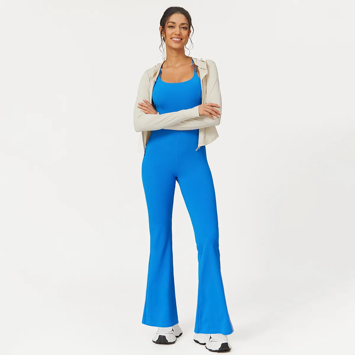 Limited-Stock Sale On Yoga Tops And Leggings SPARK Dance Spaghetti Jumpsuit SB2425