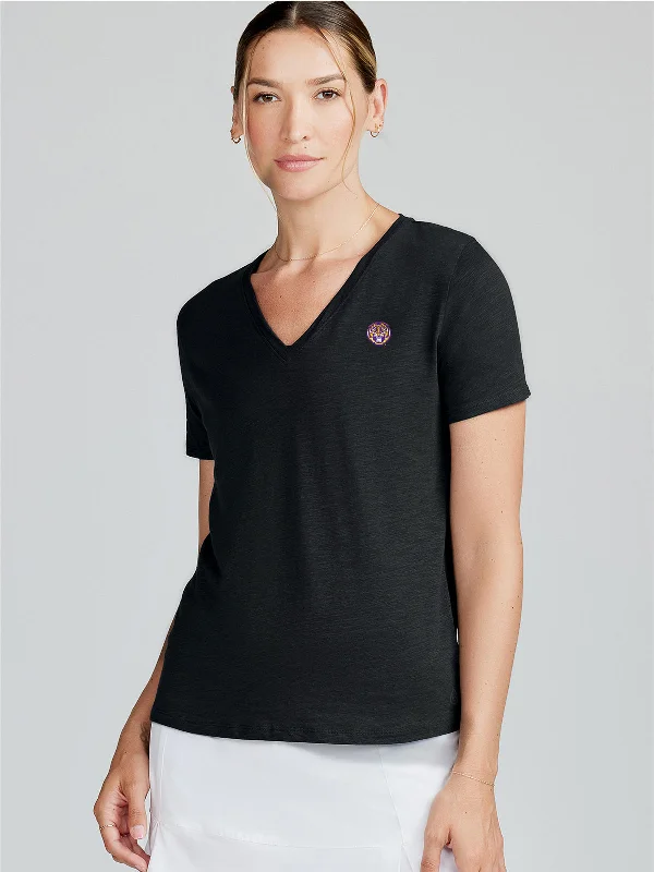 The Perfect Blend Of Comfort And Savings All Day V-Neck T-Shirt - LSU