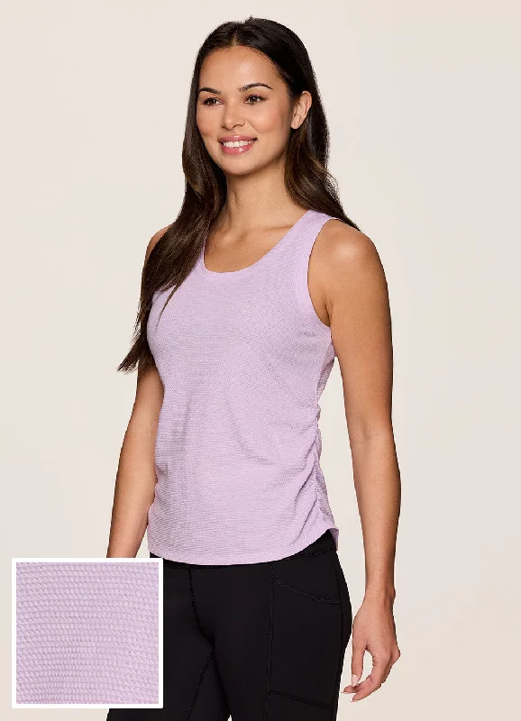 Breathe, Stretch, And Save On Yoga Apparel All In Ruched Tank