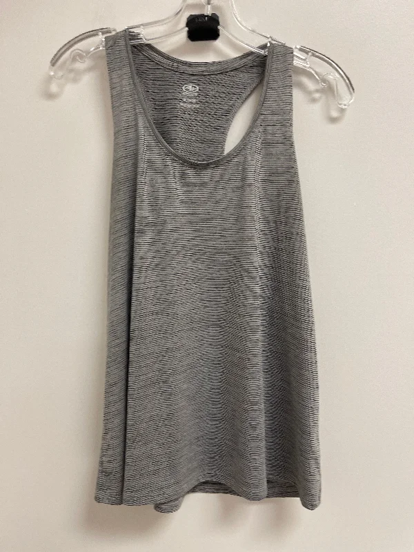 Athletic Tank Top By Athletic Works In Grey, Size: Xl