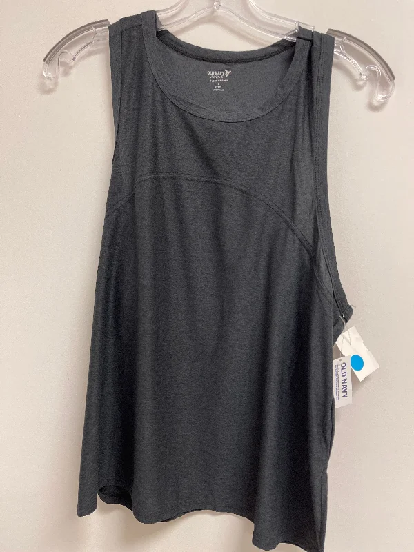 Athletic Tank Top By Old Navy In Grey, Size: L