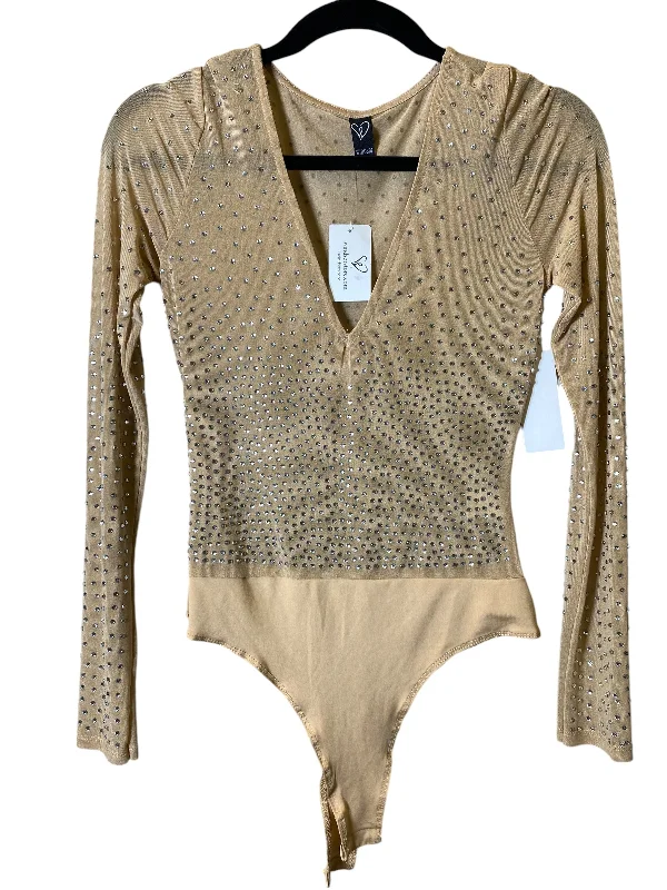 Bodysuit By Windsor In Tan, Size: L