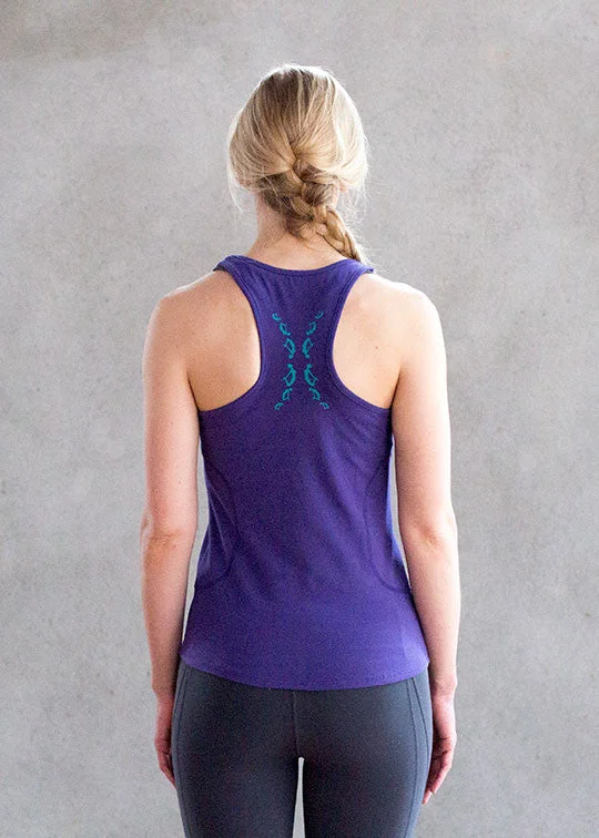 Bow Back Racer Tank