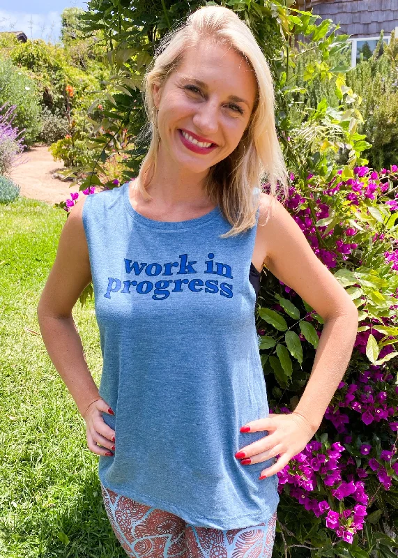 Affordable Activewear Designed For Movement Work In Progress Boyfriend Tee