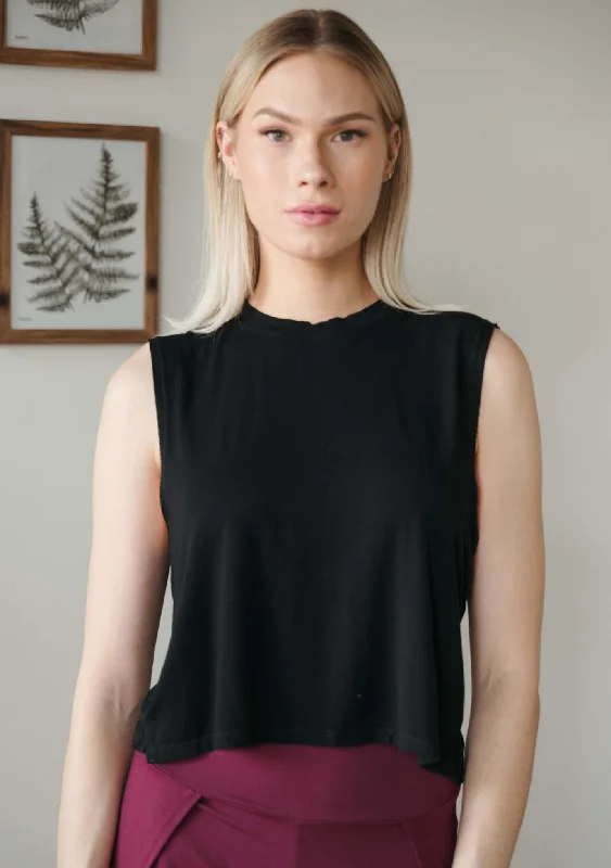 Elevate Your Style And Practice For Less Crop Muscle Tank
