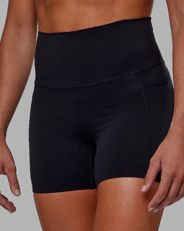 Elixir X-Length Shorts With Pockets - Black