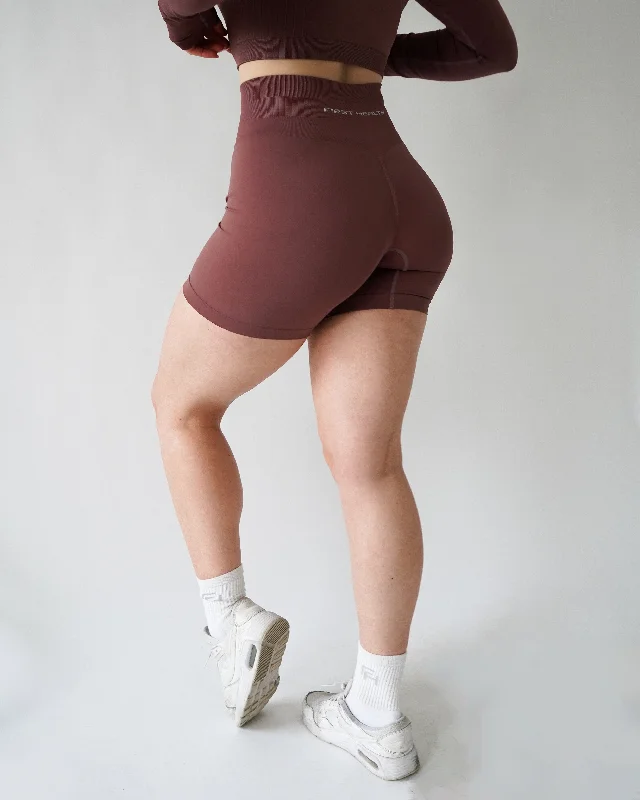 Limited-Time Savings On Yoga Leggings And Tops Enhance Biker Shorts 5” - Dusty Rose