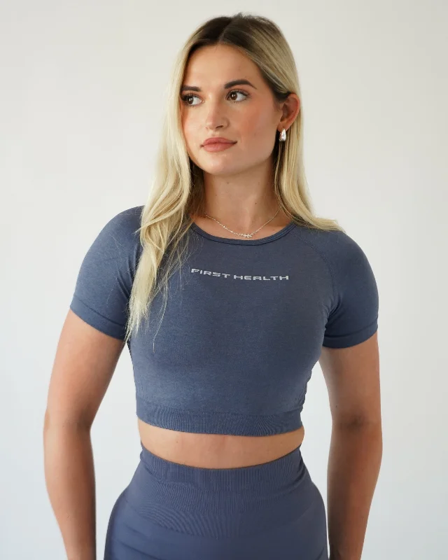 Don't Miss Out On Premium Yoga Wear Deals Enhance Cropped Tee - Starlight