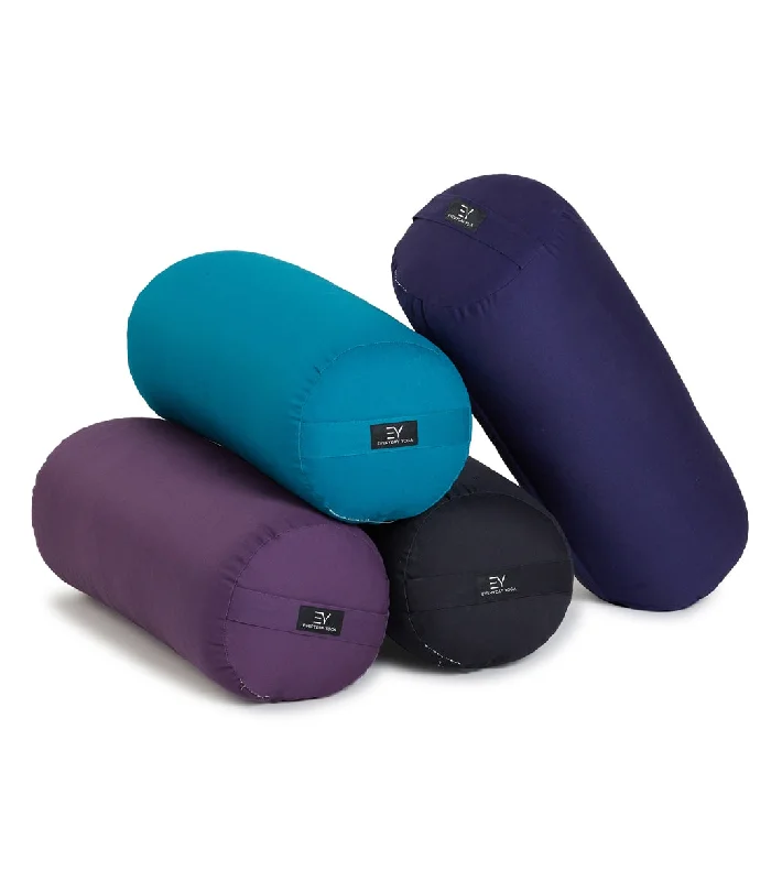 Limited-Time Sale On Premium Yoga Gear Everyday Yoga High Impact Cotton Round Yoga Bolster Lapis Limited-Time Sale On Premium Yoga Gear Everyday Yoga High Impact Cotton Round Yoga Bolster Lapis