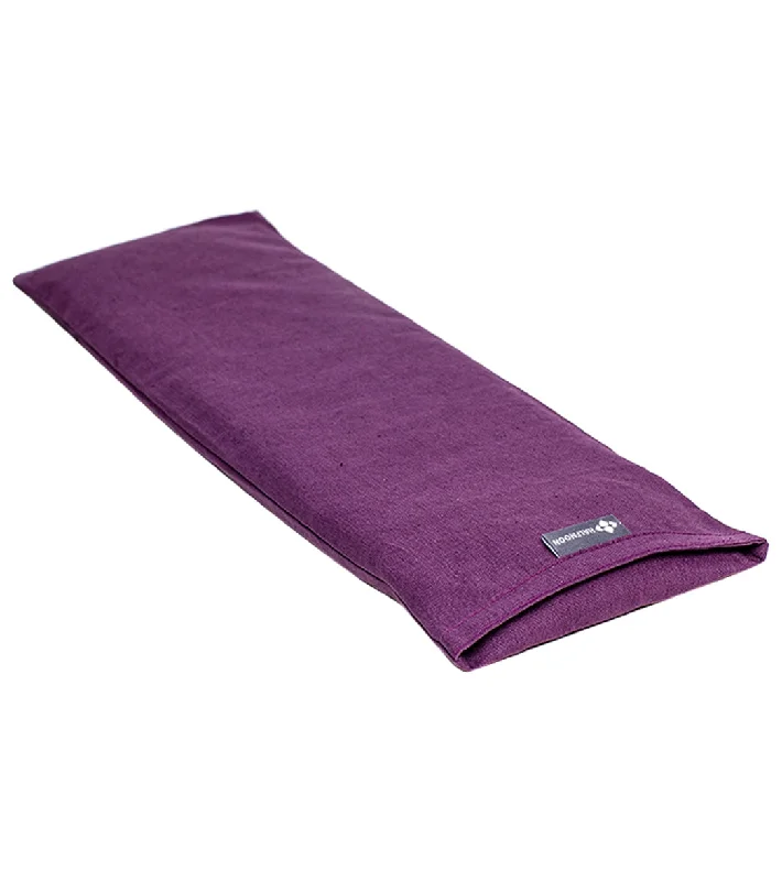 Lightweight, Durable Yoga Accessories At Lower Prices Halfmoon Linen Hot + Cold Therapy Pillow Plum