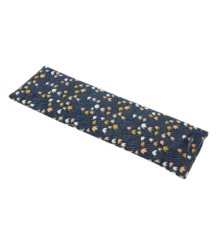 From Mats To Straps, Shop Yoga Deals Today Halfmoon Organic Cotton Hot + Cold Therapy Pillow Glacial Bloom