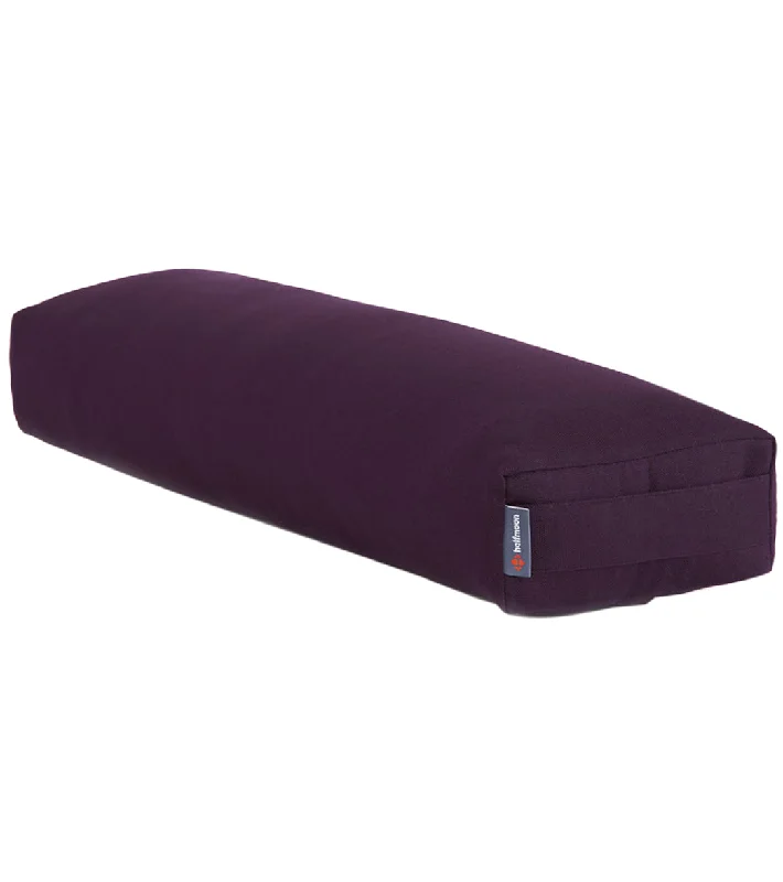 Comfort, Quality, And Savings In Every Pose Halfmoon Prana Yoga Bolster Aubergine