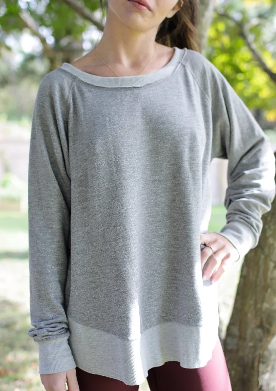 Heather Grey Weekender Sweatshirt