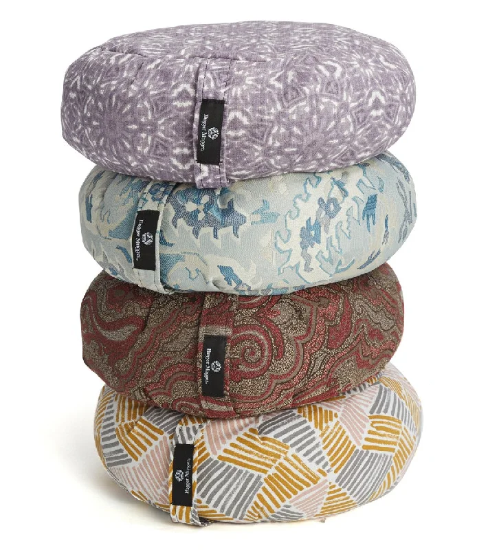 Stretch In Comfort With Affordable Yoga Gear Hugger Mugger Zafu Printed Yoga Meditation Cushion Celestial Pink Stretch In Comfort With Affordable Yoga Gear Hugger Mugger Zafu Printed Yoga Meditation Cushion Celestial Pink