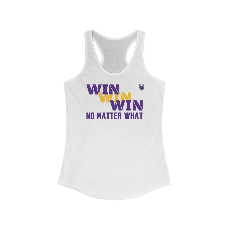 Ladies Ideal Racerback Tank - No Matter What