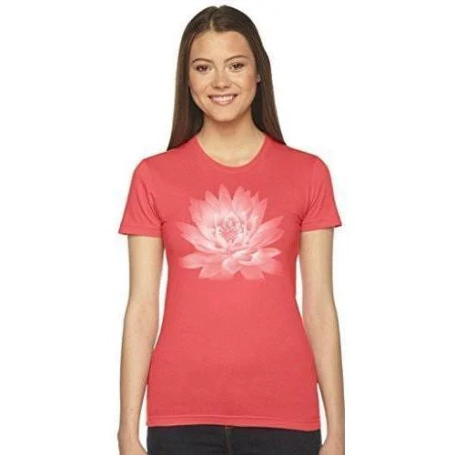 Ladies Lotus Flower Tee Shirt - Made in America