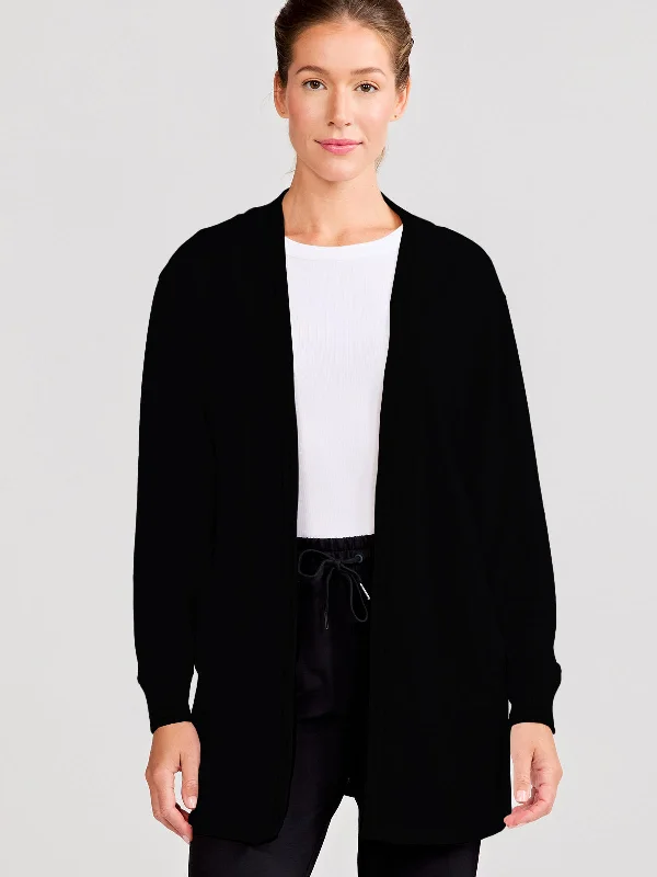 Your Yoga Essentials, Now At Lower Prices Varsity Letterman French Terry Cardigan
