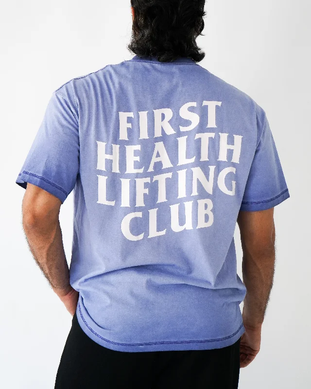 Breathable, Moisture-Wicking, And Budget-Friendly Lifting Club Tee - Mist