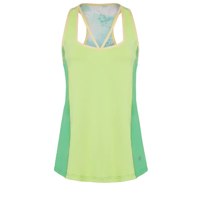 Find Balance In Stylish And Affordable Yoga Wear Lily Pad Princess Flow Tank Top