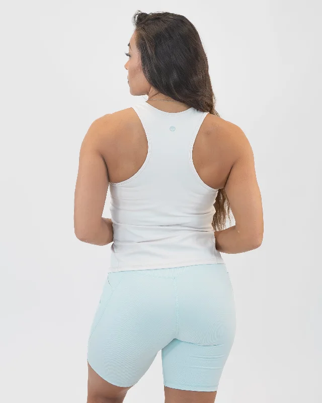 Find Your Perfect Fit With Discounted Yoga Outfits Lux Tank - Jet Stream