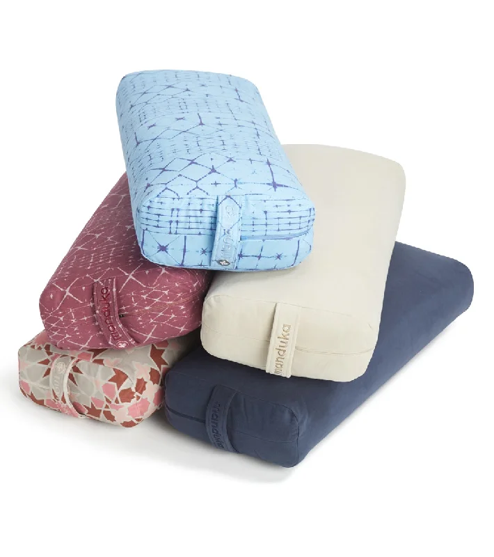 Upgrade Your Practice With Discounted Yoga Props Manduka Enlight Rectangular Yoga Bolster Star Dye Upgrade Your Practice With Discounted Yoga Props Manduka Enlight Rectangular Yoga Bolster Star Dye