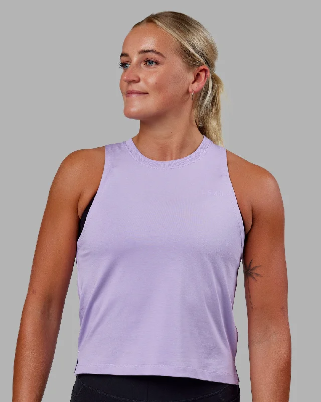 Ultimate Comfort And Style Now At Lower Prices Deluxe PimaFLX Tank - Pale Lilac