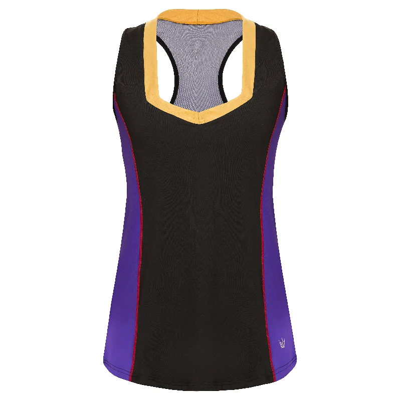 Fashionable Yoga Apparel Now On Sale Poisoned Heart Villain Flow Tank Top