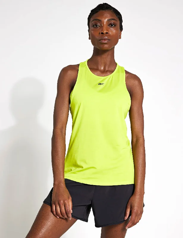 Chill Athletic Tank Top - Acid Yellow