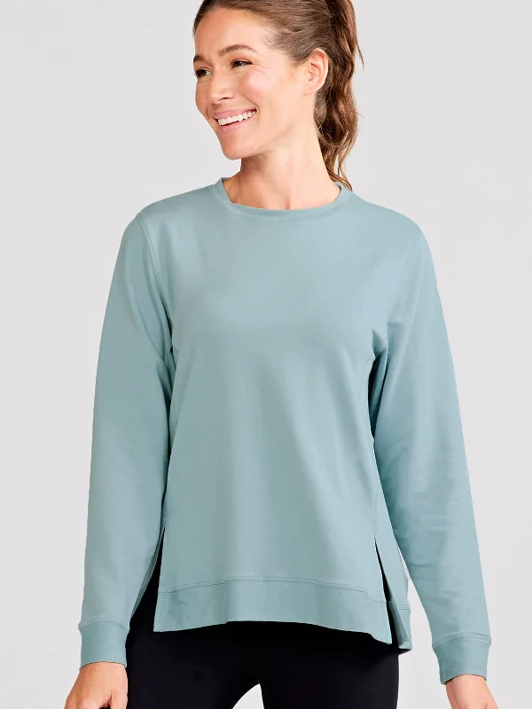 Performance Meets Savings In Our Yoga Wear Sale Riverwalk Sweatshirt 2.0