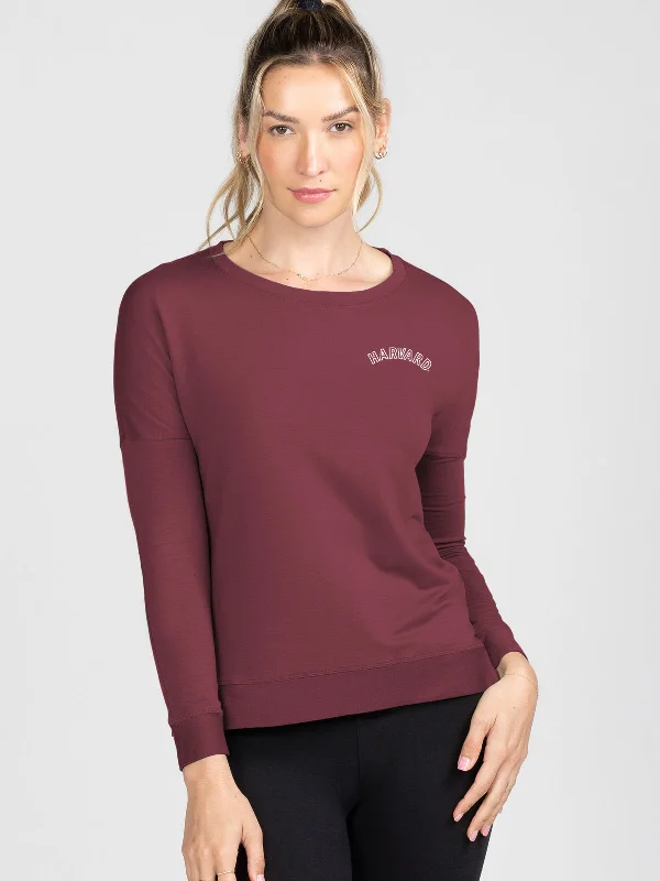 Comfortable, Stylish, And Now More Affordable Riverwalk Sweatshirt - Harvard