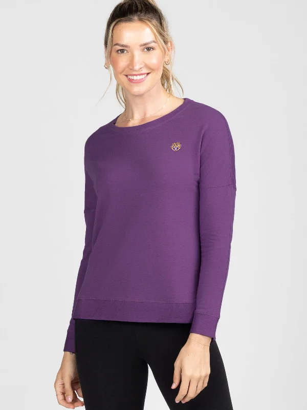 Performance Meets Savings In Our Yoga Wear Sale Riverwalk Sweatshirt - LSU