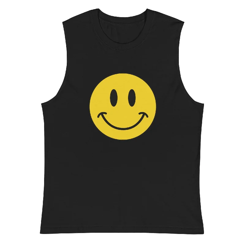 Smiley Face Muscle Tank