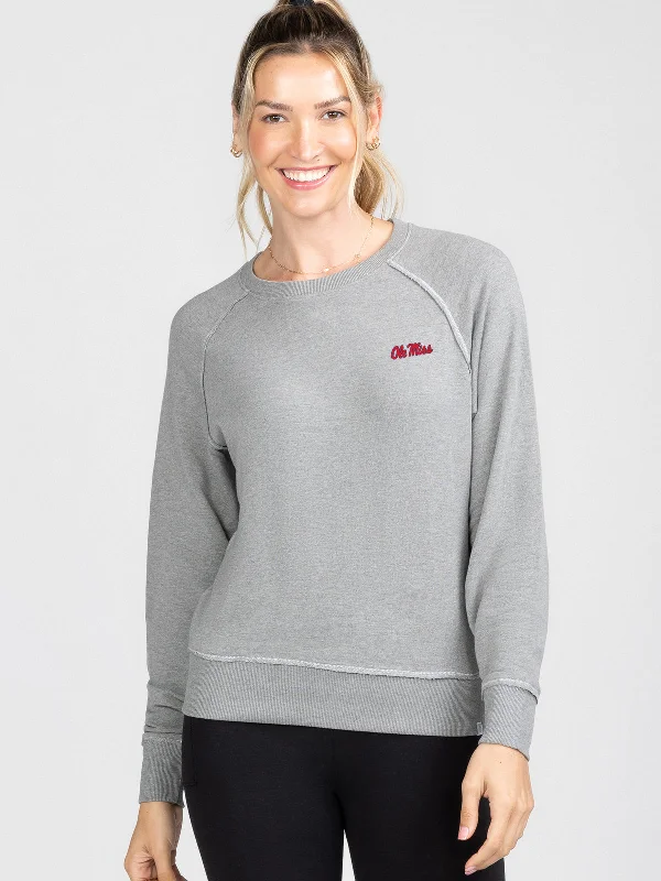 Affordable Activewear Designed For Movement Varsity Sweatshirt W - Ole Miss