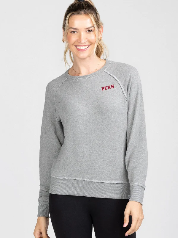 Fashionable Yoga Apparel Now On Sale Varsity Sweatshirt W - UPenn