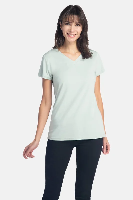 Find Balance In Stylish And Affordable Yoga Wear Women's Classic Fit EcoFabric™ V-Neck Tee