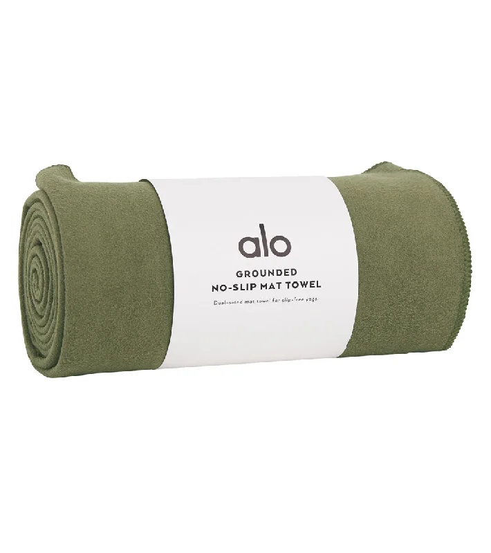 Alo Yoga Grounded No-Slip Mat Towel Jungle