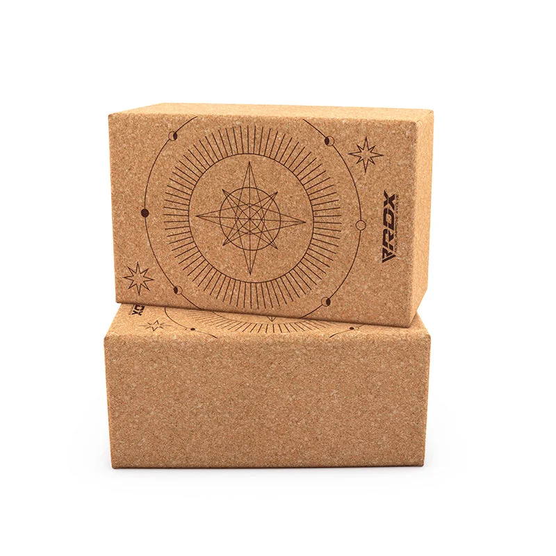 Designed For Movement, Priced For Savings RDX D5 Cork Yoga Block Non-Slip Brick