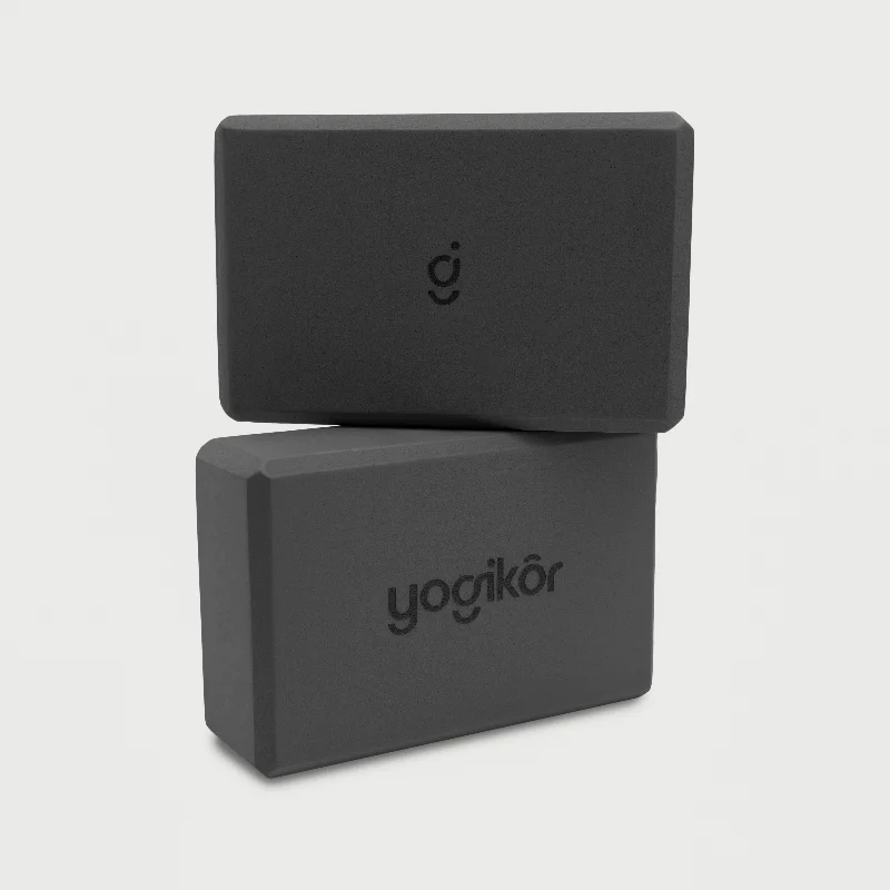 Unbeatable Offers On Yoga Props And Tools Elevating Yoga Blocks - 2 Black