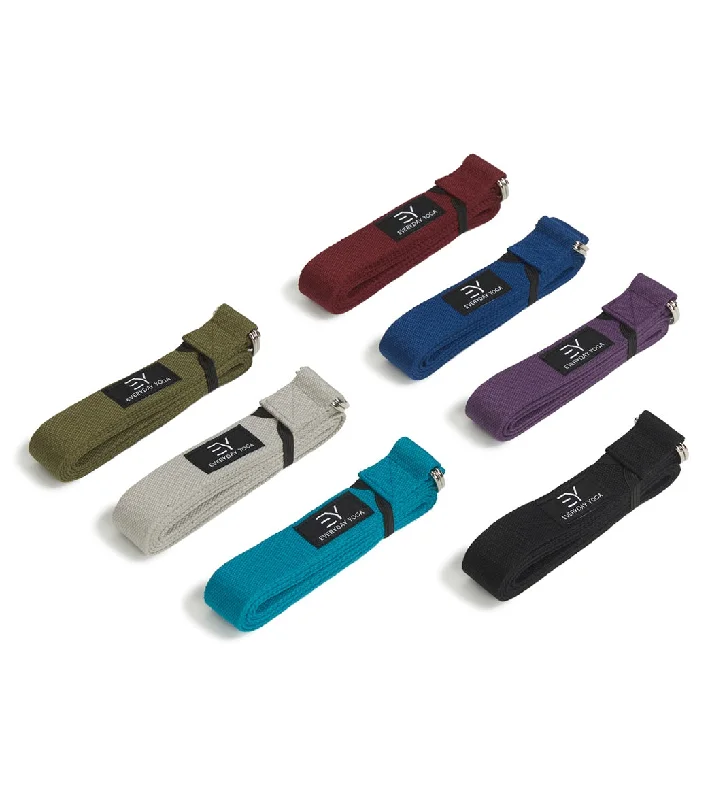 Your Go-To Yoga Essentials Now At Lower Prices Everyday Yoga 8 Foot Yoga Strap D-Ring Slate Blue Your Go-To Yoga Essentials Now At Lower Prices Everyday Yoga 8 Foot Yoga Strap D-Ring Slate Blue