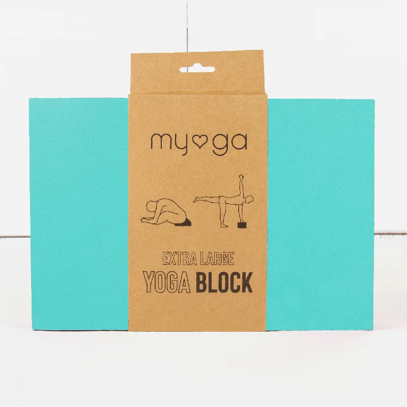 Unbeatable Discounts On Yoga Must-Haves Extra Large Foam Yoga Block - Turquoise