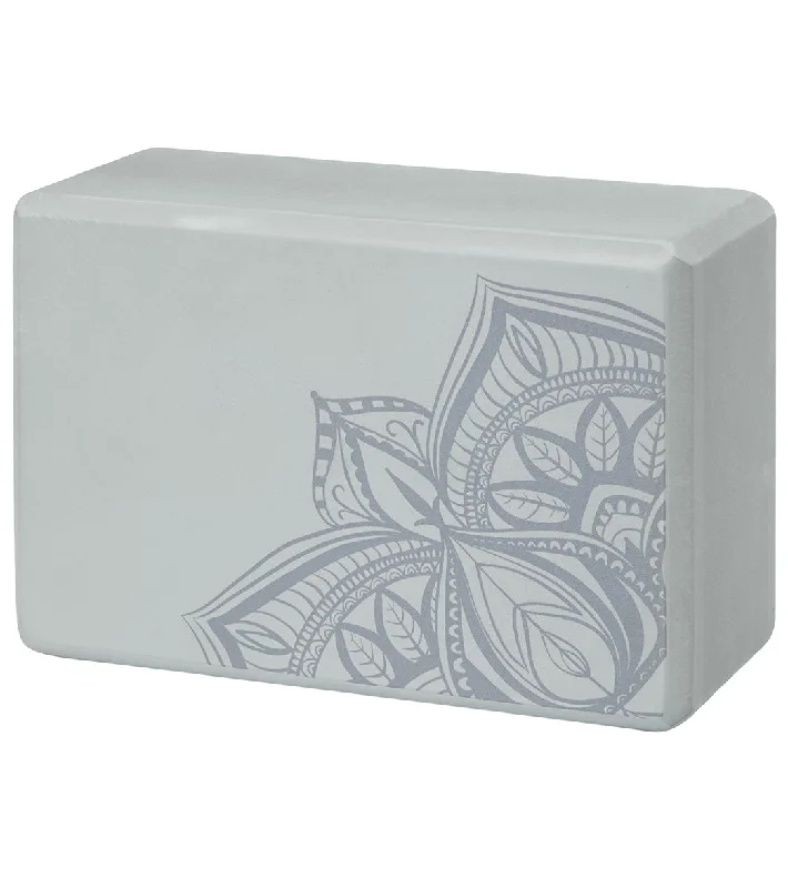 Bring Balance To Your Practice And Budget Gaiam Printed Yoga Block Battleship Point