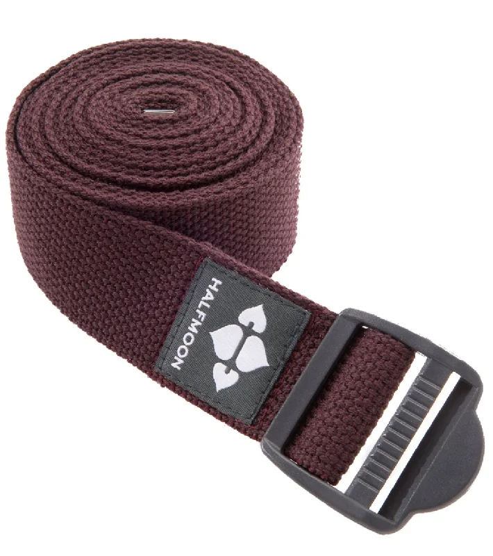 Relax, Restore, And Save On Yoga Essentials Halfmoon 6' Essential Yoga Strap Aubergine Relax, Restore, And Save On Yoga Essentials Halfmoon 6' Essential Yoga Strap Aubergine