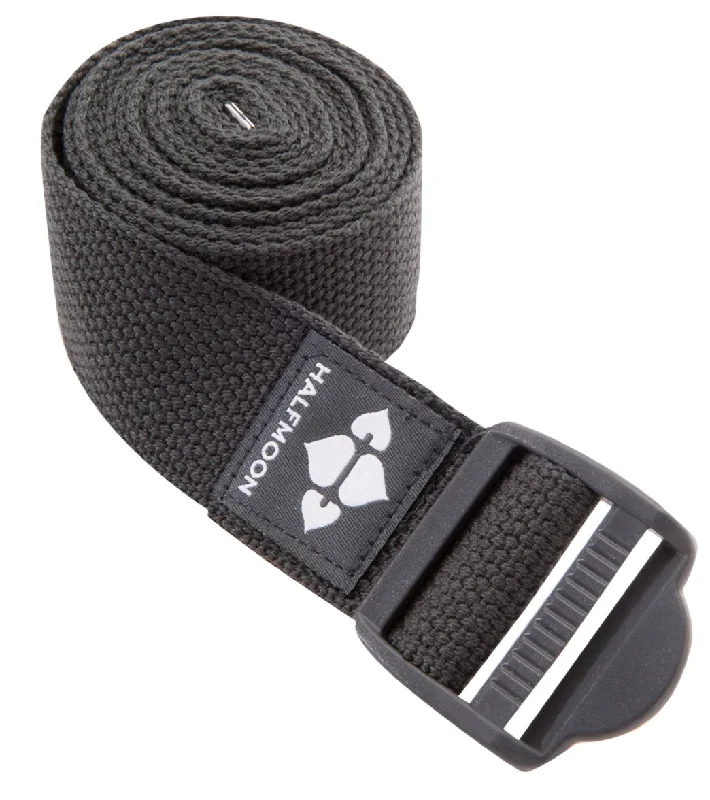 Deepen Your Practice With Budget-Friendly Accessories Halfmoon 8' Essential Yoga Strap Charcoal Deepen Your Practice With Budget-Friendly Accessories Halfmoon 8' Essential Yoga Strap Charcoal