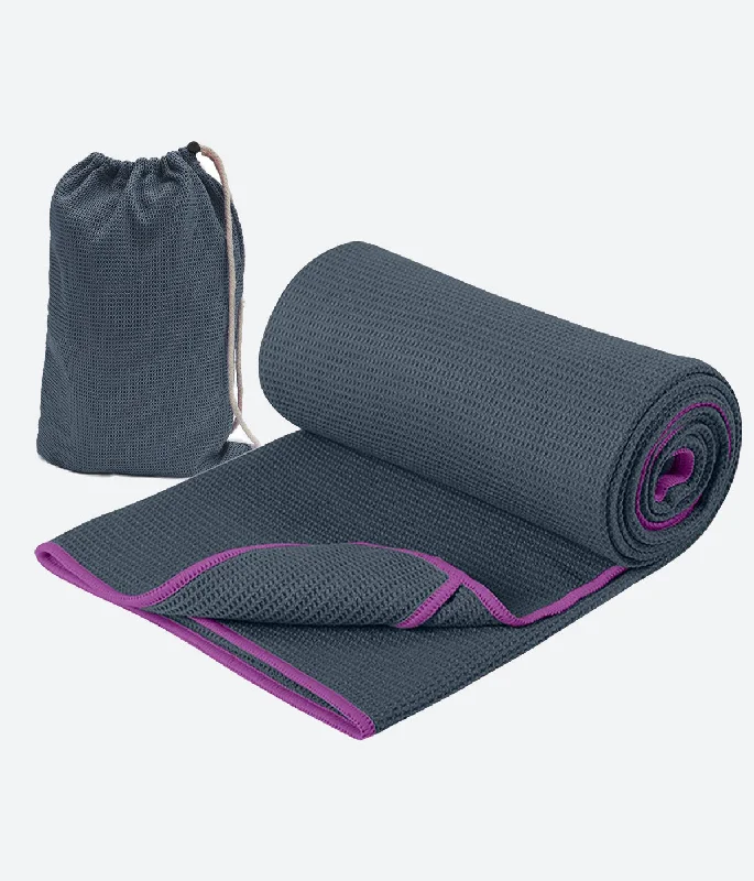 Serenity Starts With Savings On Yoga Accessories Heathyoga Microfiber Silicone Coating Layer Yoga Towel - Gray wholesale Serenity Starts With Savings On Yoga Accessories Heathyoga Microfiber Silicone Coating Layer Yoga Towel - Gray wholesale