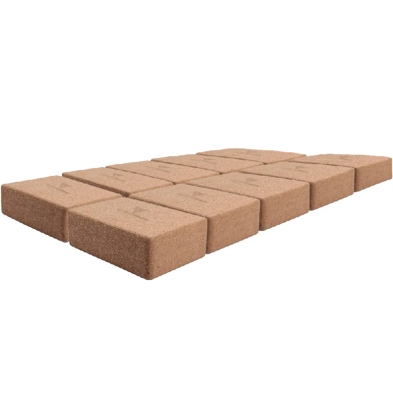 Enhance Every Stretch With Premium Yoga Gear Hit Fitness Cork Yoga Brick (Small) | 10 Pack Bundle Enhance Every Stretch With Premium Yoga Gear Hit Fitness Cork Yoga Brick (Small) | 10 Pack Bundle