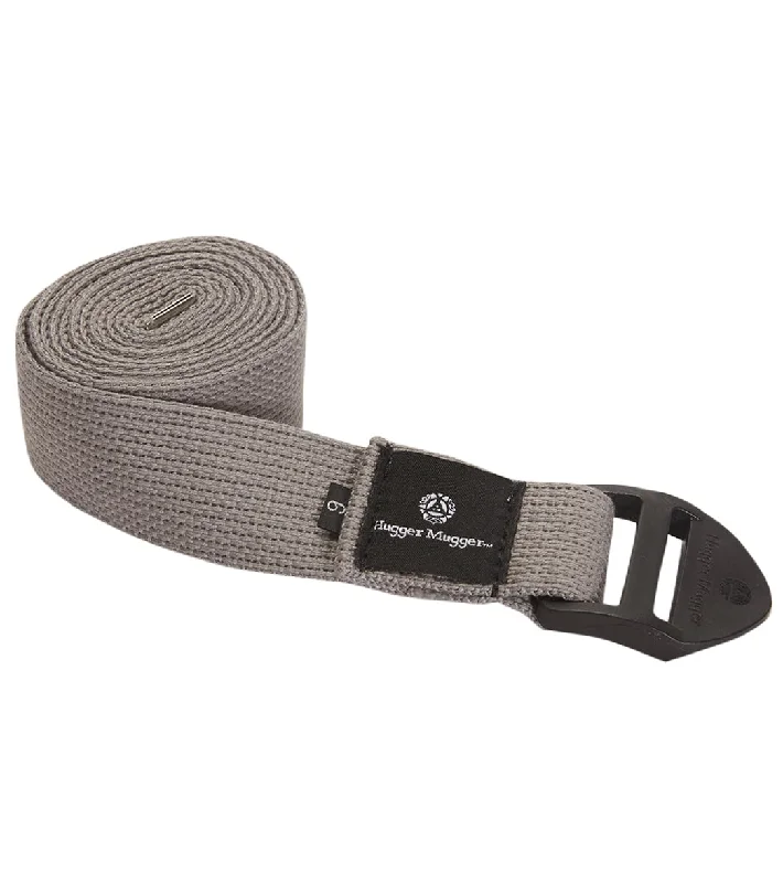 Yoga Essentials At Unbeatable Prices Hugger Mugger 6' Cotton Cinch Yoga Strap Grey