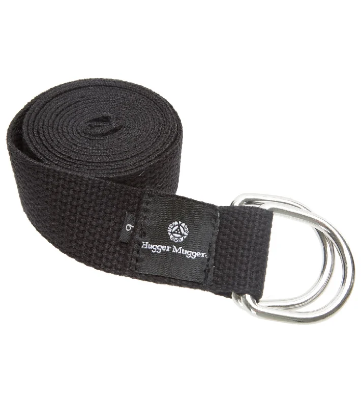 Flex Your Budget With Amazing Yoga Gear Offers Hugger Mugger D-Ring Cotton Yoga Strap 6' Black Flex Your Budget With Amazing Yoga Gear Offers Hugger Mugger D-Ring Cotton Yoga Strap 6' Black