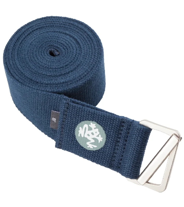 Feel Grounded With Yoga Mats At Discounted Prices Manduka AligN 8' Yoga Strap Midnight Feel Grounded With Yoga Mats At Discounted Prices Manduka AligN 8' Yoga Strap Midnight