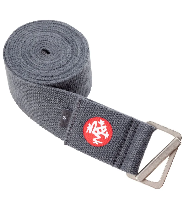 Elevate Your Experience With Must-Have Yoga Gear Manduka AligN 8' Yoga Strap Thunder Elevate Your Experience With Must-Have Yoga Gear Manduka AligN 8' Yoga Strap Thunder
